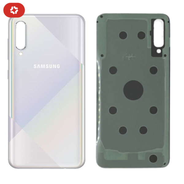 Vitre arrière samsung A50S A507F blanc - S+